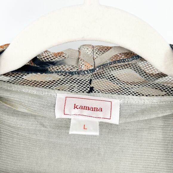 Kamana Womens Lagenlook Boho Whimsigoth Dark Long‎ Sleeve Blouse Cardigan Size L - Picture 4 of 6